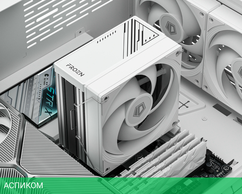 Кулер для процессора ID-Cooling FROZN A410 SE White