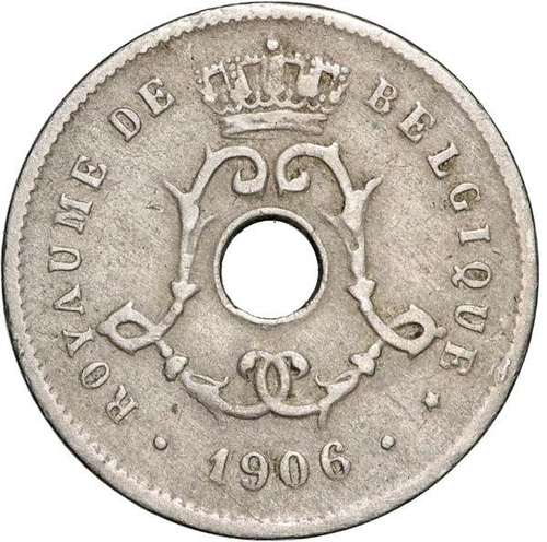 Belgium 5 Centimes Leopold II 1904