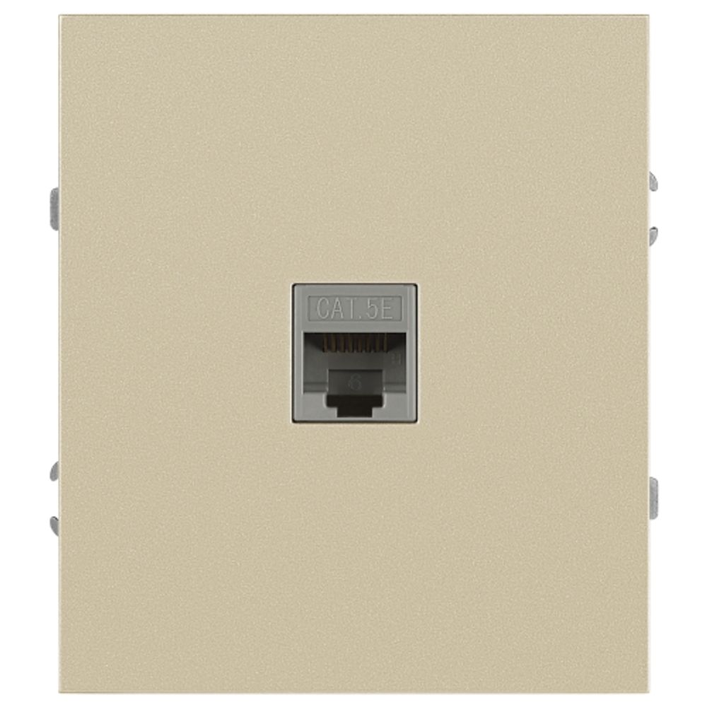 Розетка ЭРА Arktik 16-3107-04 информационная RJ45 шампань | Эра Arktik