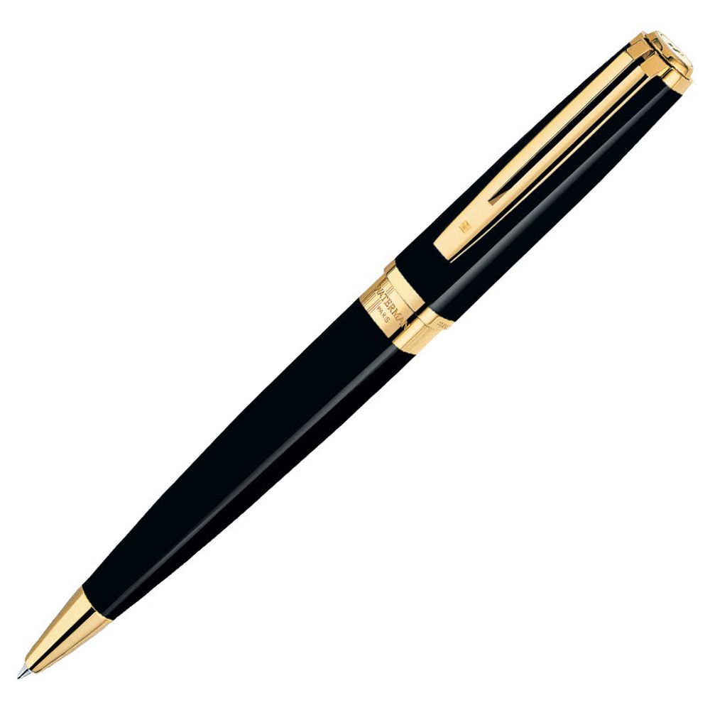 Waterman Exception Slim Black GT Mblue (S0636960)