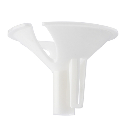 Зажим для шарика белый 100 шт