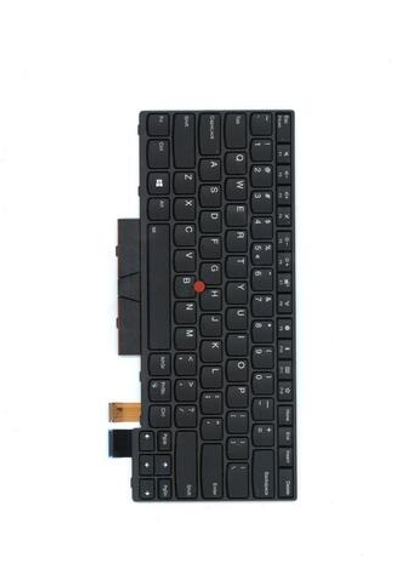 Клавиатура для Ноутбука Lenovo LenovoThinkPad T480 / A485 с подсветкой, раскладка - английская, черная (01HX448)
