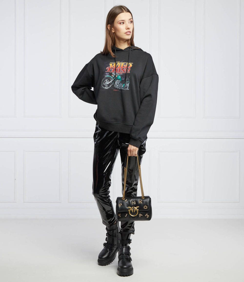 Худи sernile Pinko - черный(1N13EN Y68W)