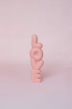 Купить Свеча Unification Love "Love" розовая (Черная смородина) Свеча Unification Love "Love" розовая (Черная смородина)