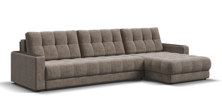 Угловой диван Босс Макс Велюр Роял тауп