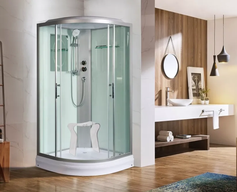 Душевая кабина WeltWasser (ВельтВассер) Werra 802, с низким поддоном, 80x80x217