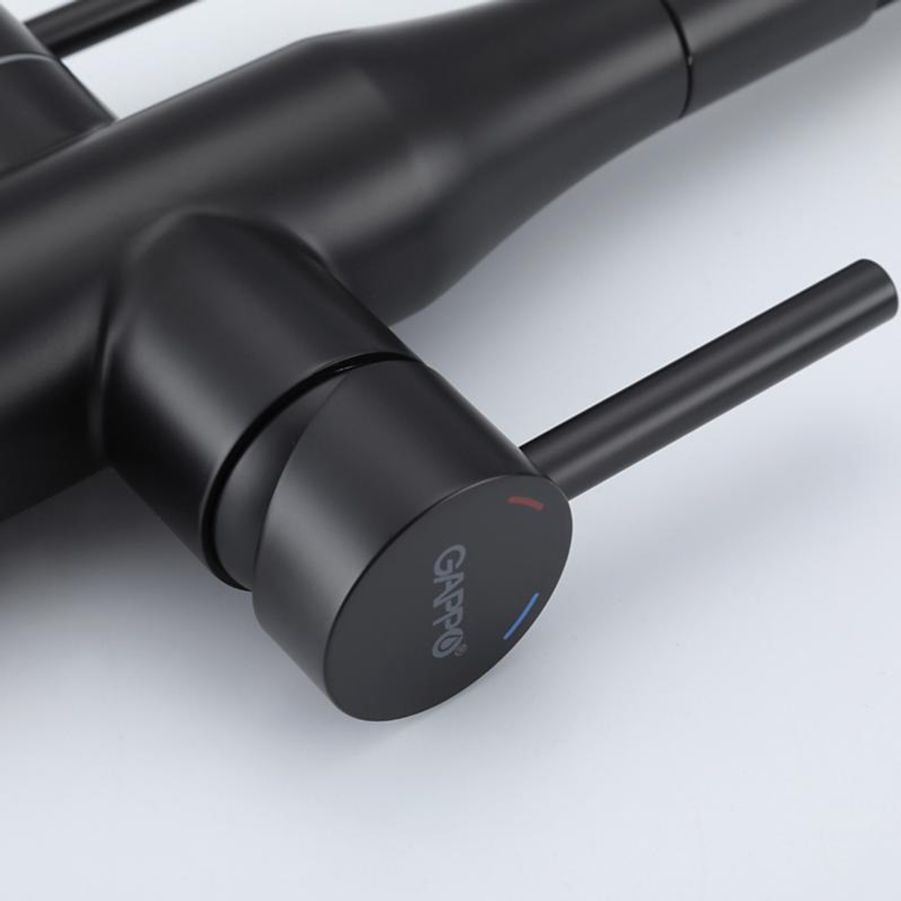 Смеситель для кухни с гибким изливом Gappo G4399-66