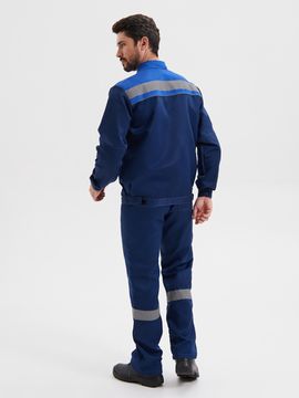 Костюм "Нова" брюки (т.синий/василек)