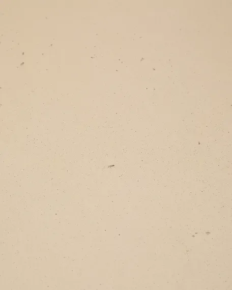 Aiguablava Круглый стол из бежевого цемента Ø90 см