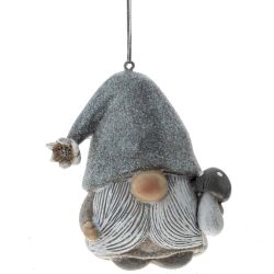 GAEM Фигурка декоративная подвесная "Гном", L8 W6 H9 см, 2в.