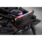 Модуль оперативной памяти ОЗУ Corsair VENGEANCE® RGB PRO 8 ГБ (1 x 8 ГБ) DDR4 DRAM 3600 МГц C18 — черный