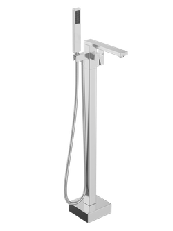 Напольный смеситель для ванны с душем STWORKI Карлстад S35130CR хром