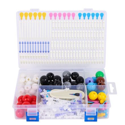 Набор для моделирования органических и неорганических веществ, модель химической молекулярной структ