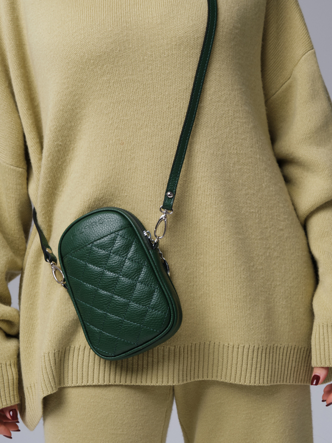 Мини-сумка Azaro 30832 зеленое дерево