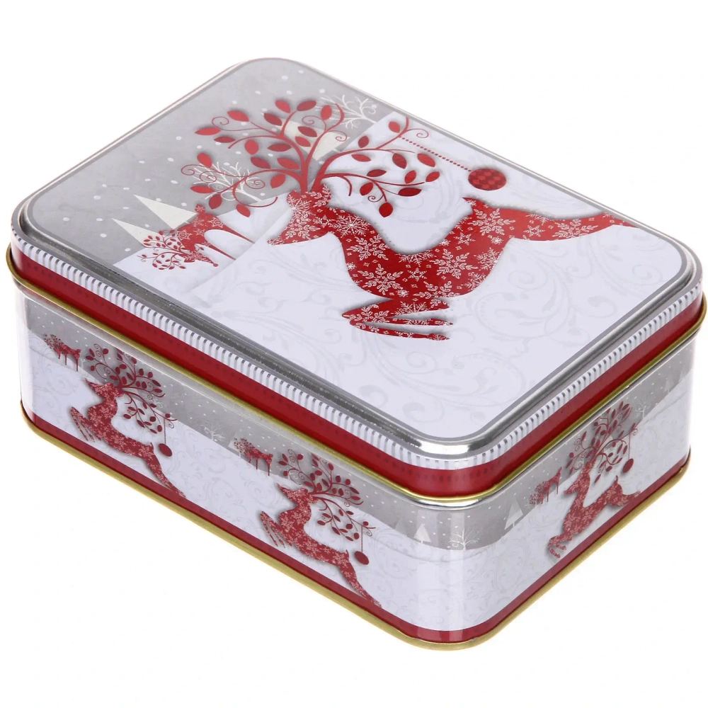 Банка жестяная «Сказочный Олень» 700мл 14,3*10,2*5,5см