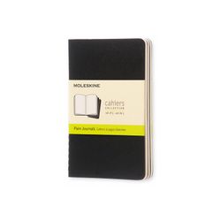 локнот Moleskine Pocket 90x140 мм 64 стр нелинованный 3 шт (QP313)