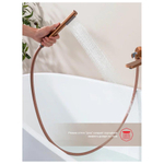 Смеситель для ванны встраиваемый Raglo R07.32.33, матовая медь