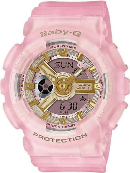 Японские наручные часы Casio Baby-G BA-110SC-4AER с хронографом