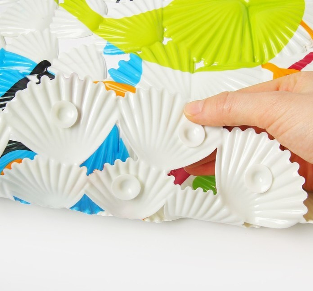 Коврик для ванны "Совы" 67х37 см, 890942