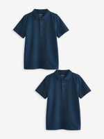 Поло для мальчика Next Q97-820, 2 шт., Темно-синий