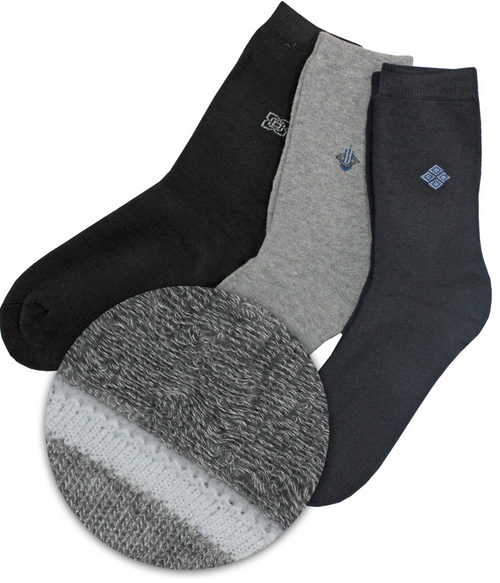 Носки мужские Хлопок/Бамбук арт. А 2025 (12 пар)