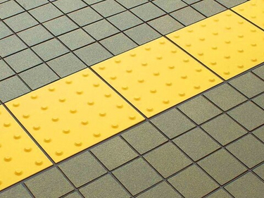 Рифы тактильной плитки – разновидности, применение