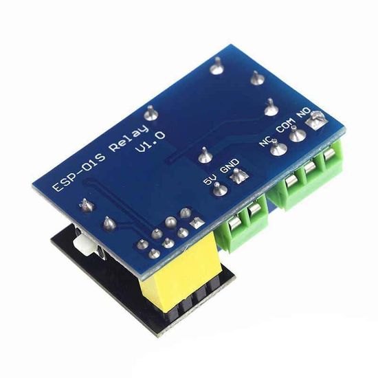 Реле с разъемом для установки ESP8266 ESP-01/S