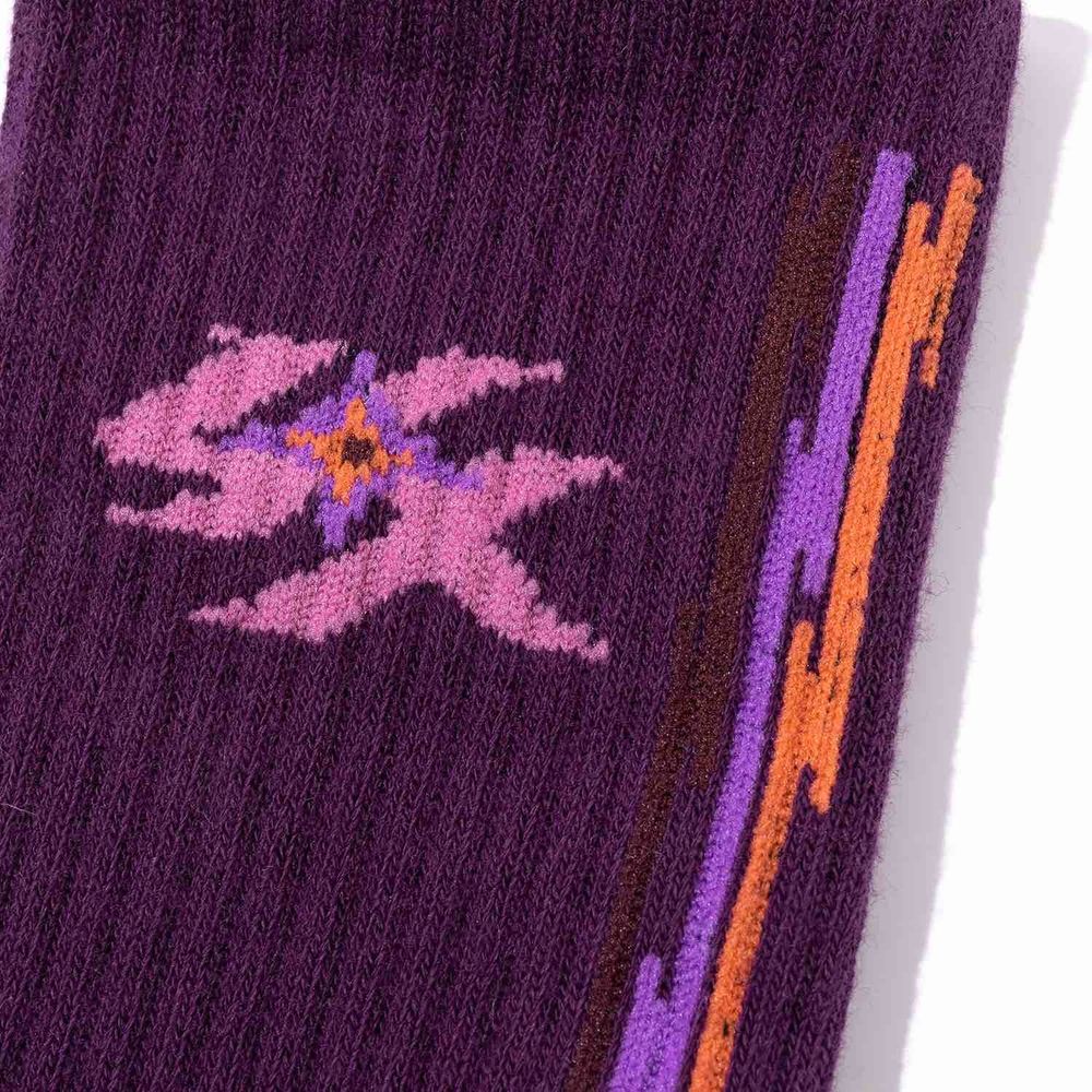 Носки Ymkashix Star фиолетовые