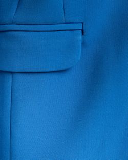 Пиджак прямой "электрический синий"