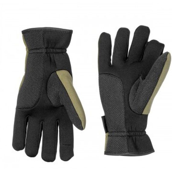 Перчатки Helios рыбацкие неопрен. Хаки р. M