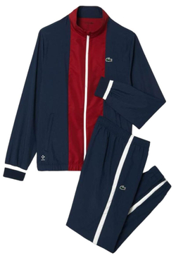 Мужской теннисный костюм Lacoste Sport x Daniil Medvedev Sportsuit - небесный