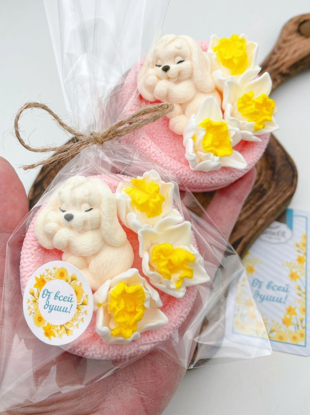 Мыло «Зайчик весенний, роуз» Magic Benefit Soap