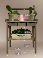 Стол садовый для рассады и растений