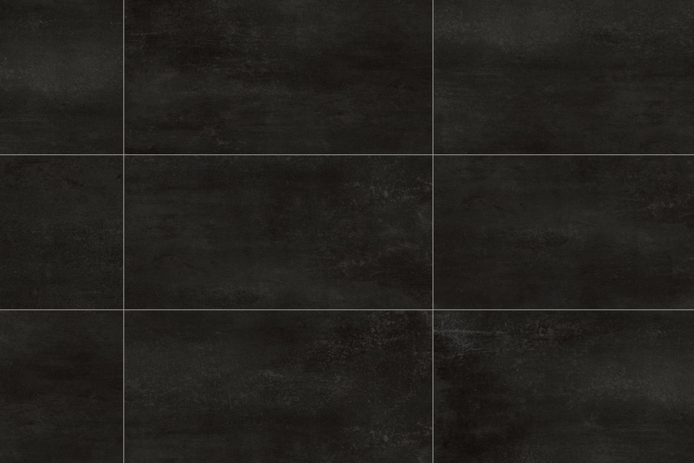 Керамогранит Грани Таганая GRS07-01 Свинцовый / plumb цемент черный, 1200х600 мм, матовая