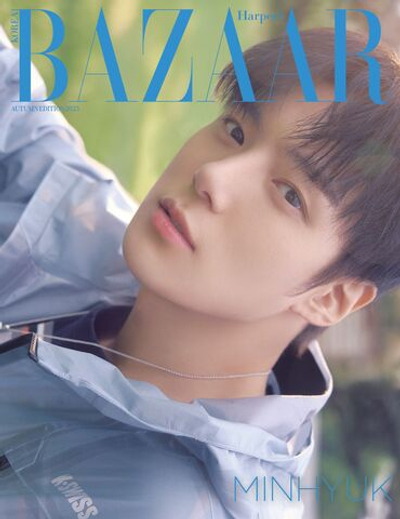 публикация BAZAAR - 2025 Autumn Edition MONSTA X F MINHYUK Type