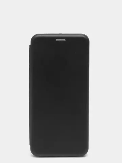Чехол книжка Samsung Galaxy A22 с силиконовой вставкой Black