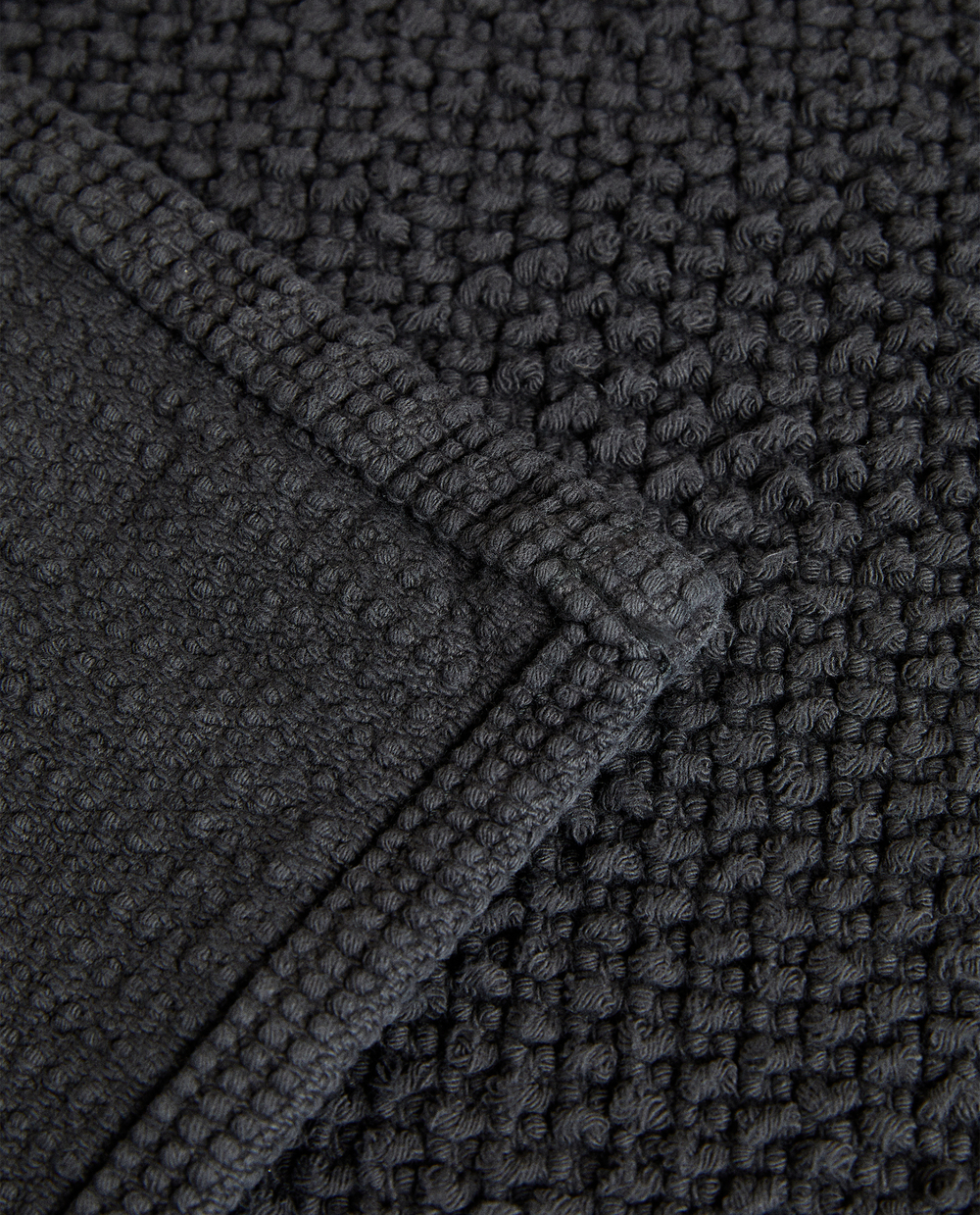 ZARA HOME ХЛОПКОВЫЙ КОВРИК ДЛЯ ВАННОЙ, СЕРЫЙ