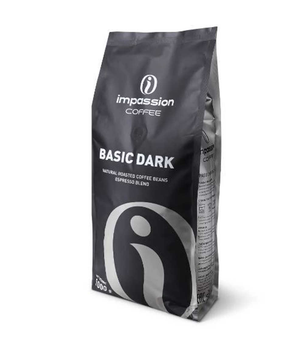 Кофе в зернах Impassion Basic Dark, 1кг