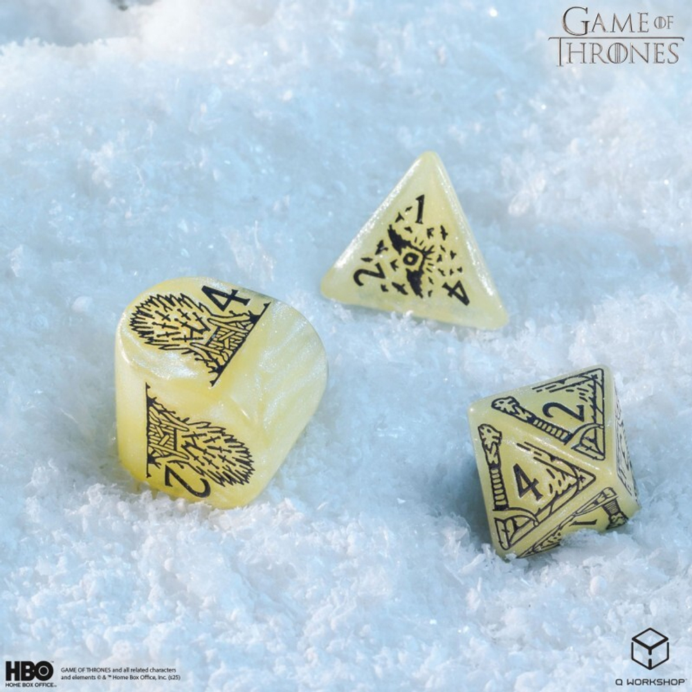 Game of Thrones. Stark Dice Set