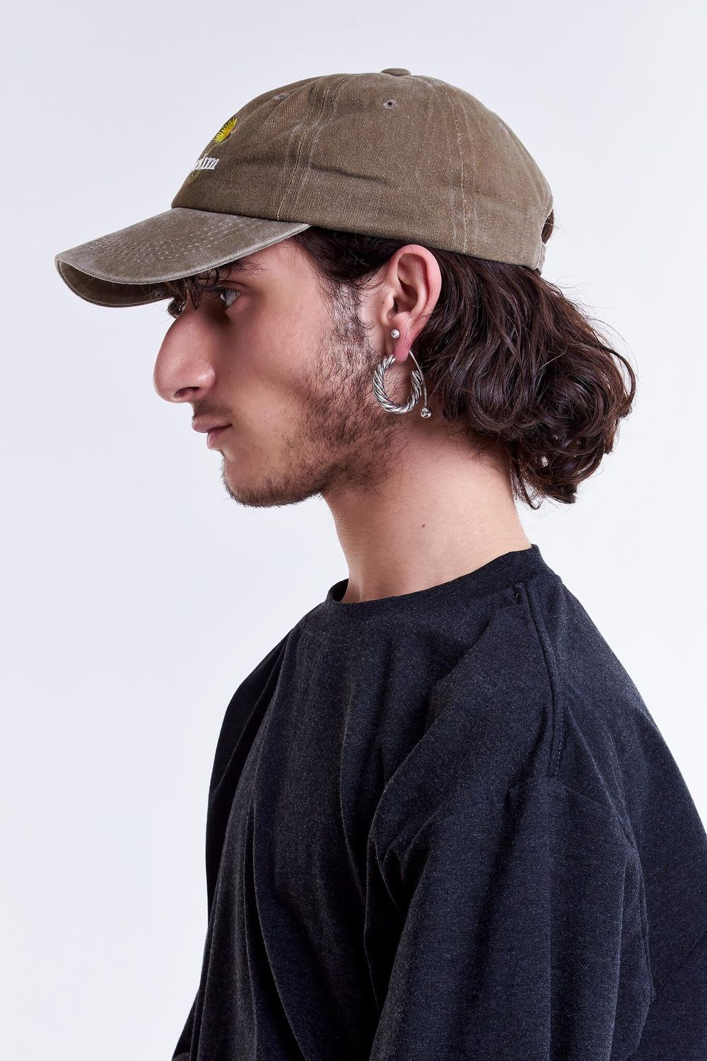 Кепка Гербарий Одуванчик Коричневая