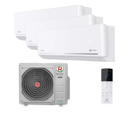 Мульти сплит-система Royal Clima на 3 комнаты (20+20+20 кв.м.) серия FELICITA