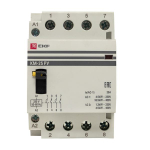 Контактор модульный КМ РУ 63А 4NO (3 мод,) EKF PROxima