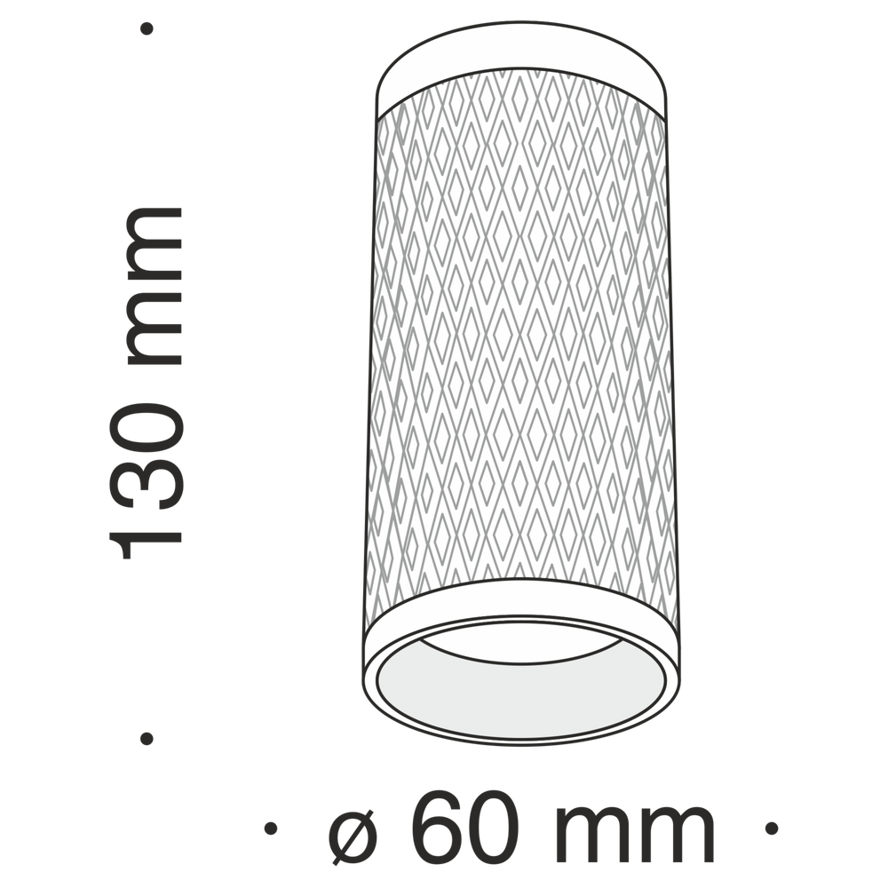 Потолочный светильник Technical C036CL-01W