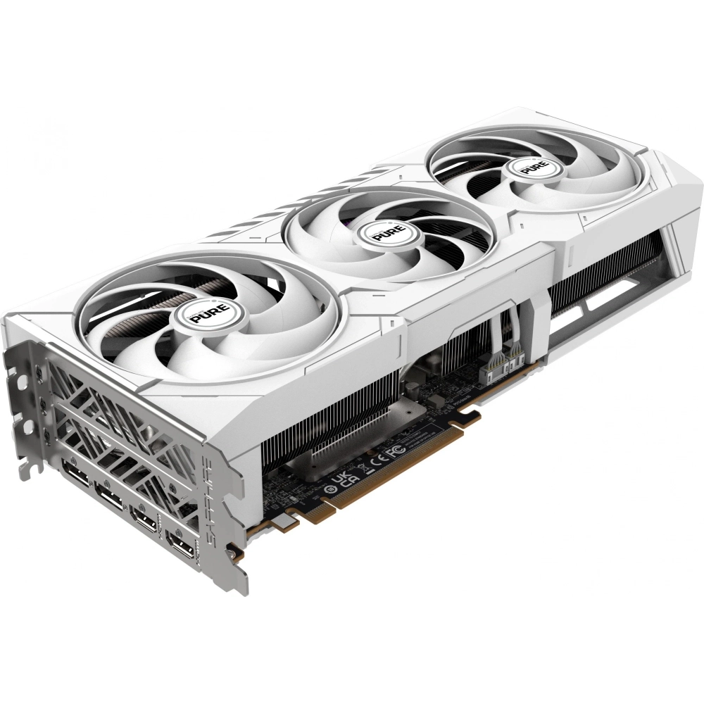 Видеокарта Sapphire AMD Radeon RX 9070 XT PURE GAMING OC 16GB GDDR6 DUAL HDMI DUAL DP