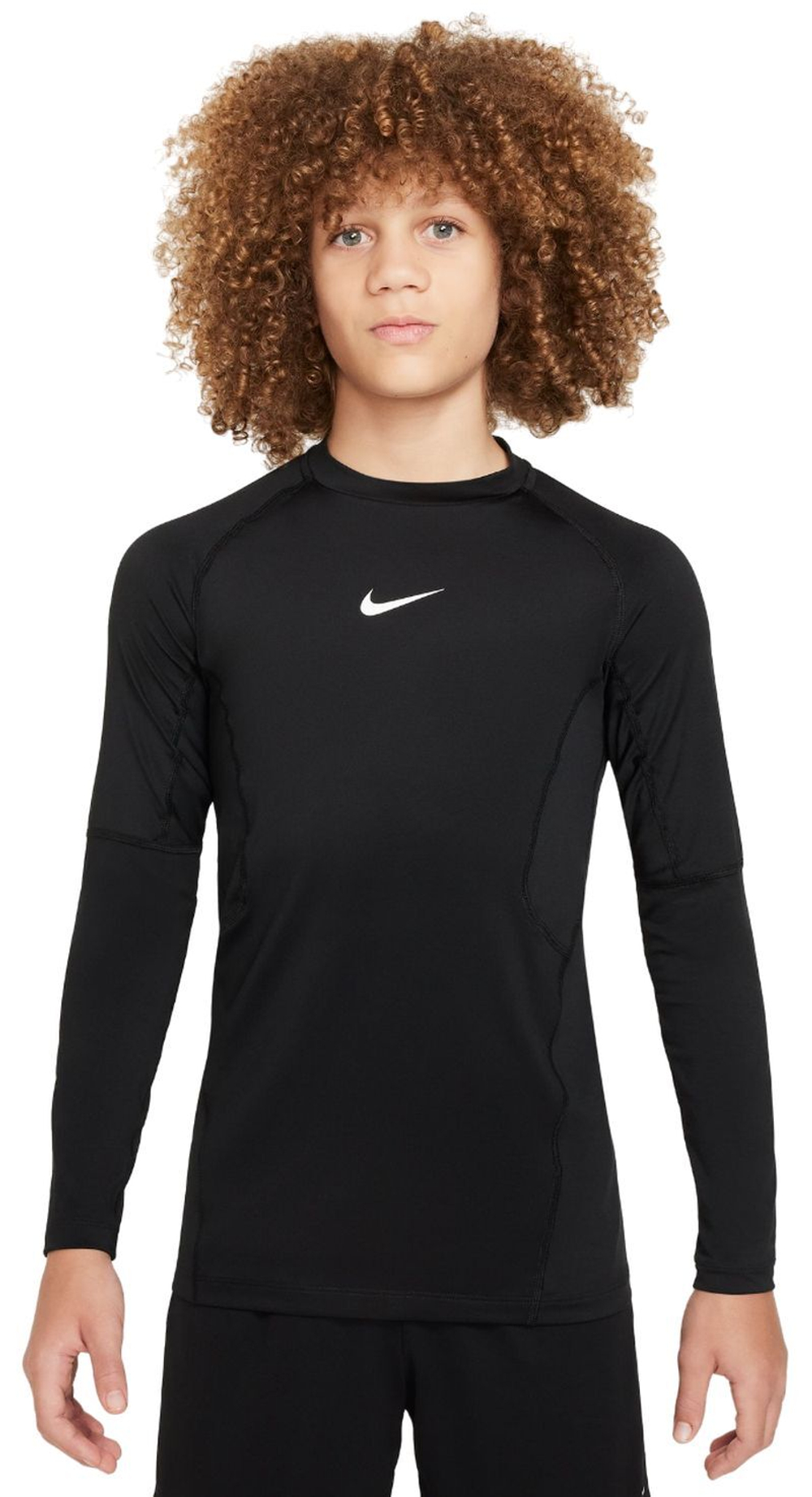 Детская теннисная футболка Nike Kids Pro Dri-Fit Long Sleeve Top