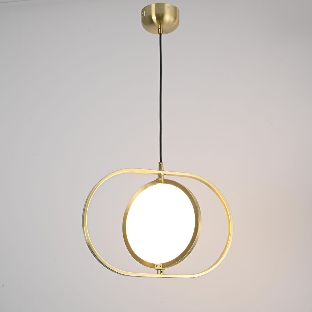 Подвесной светильник ARVET горизонтальный Золото