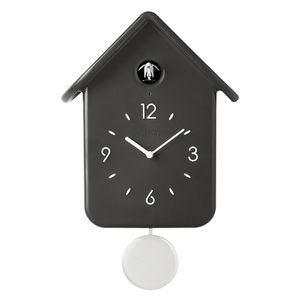 Часы с кукушкой qq, черные