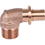 Угольник аксиальный с наружной резьбой 16x1/2" REHAU RAUTITAN RX+
