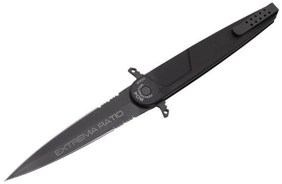 Складной нож Extrema Ratio BD4 Contractor BL - "BD4CONTRACTOR" c клинком из стали Böhler N690, рукоять Anticorodal®