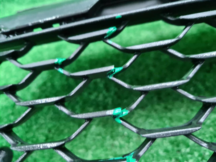 Решетка перед. бампера Mercedes GLS x167 19-24 AMG